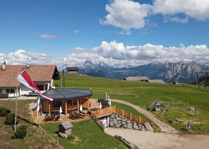 Zubau Feltuner Hütte Rittner Horn